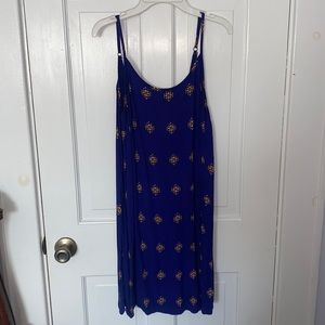 Blue summer Target dress size M